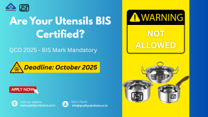 ISI mark mandatory for stainless steel |Deadline: October 2025