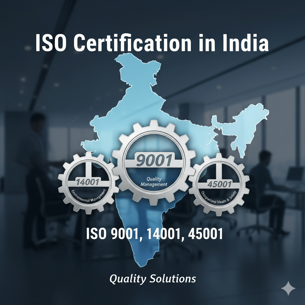 ISO Certification in India – ISO 9001, 14001, 45001 | Quality Solutions