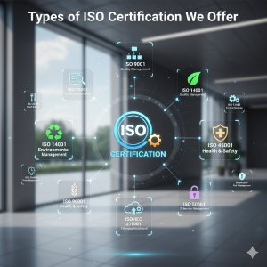 Types of ISO Certification We Offer